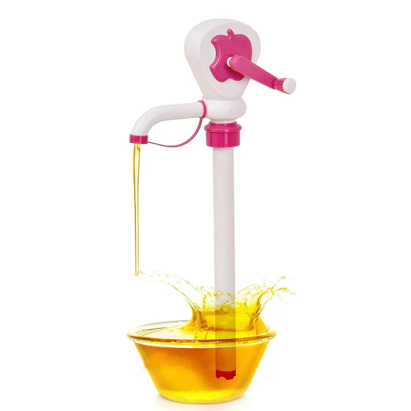 Compact oil pump with easy manual handle