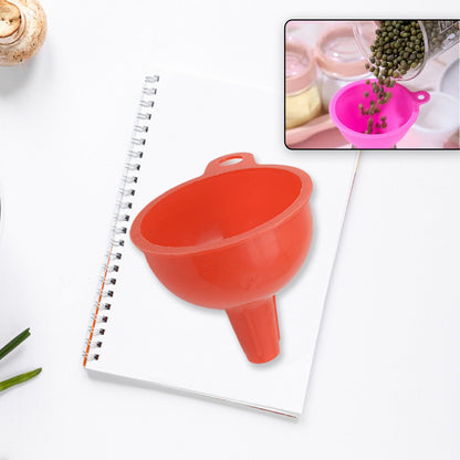 Food-Grade Silicone Funnel: Safe & Easy Transfer for Liquids & Grains (1 Pc)