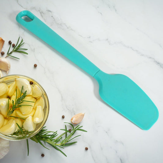 Silicone Jar or Can Spatula: Platinum Spatulas Silicone Heat Resistant, Long Scraper For Jars & Blender