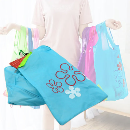 Reusable Grocery Bags - Reusable Bags With Handles - Washable Reusable Shopping Bags Foldable