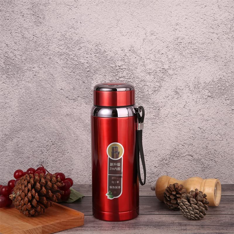 800ml Stainless Steel Water Bottle for Men Women Kids | Thermos Flask | Reusable Leak-Proof Thermos steel for Home Office Gym Fridge Travelling