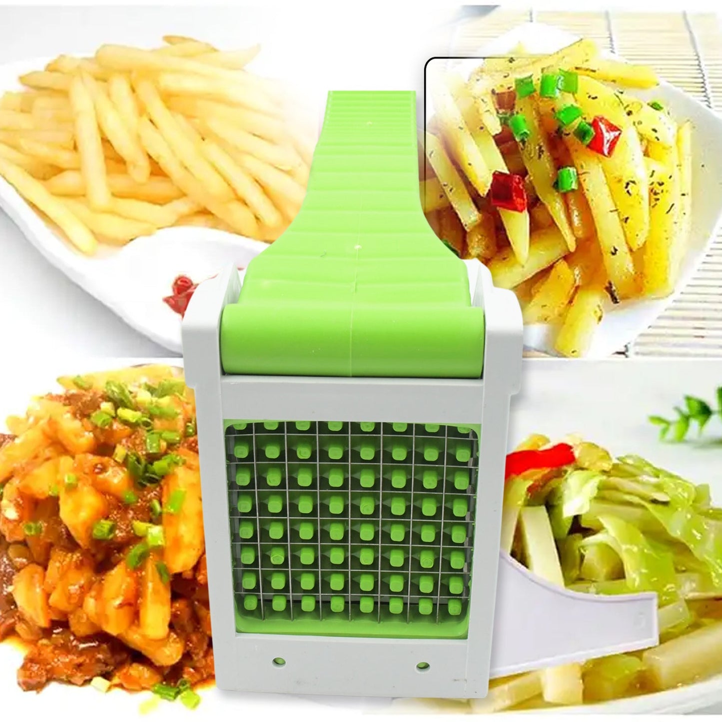 5337 French Fries Chips Maker Machine | Snacks Cutter / Chipser | Vegetable Slicer / Chopper | Kitchen Gadgets | Kitchen Tool & Accessories