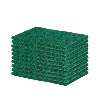 3410 Scrub Sponge Cleaning Pads Aqua Green  10PCS 