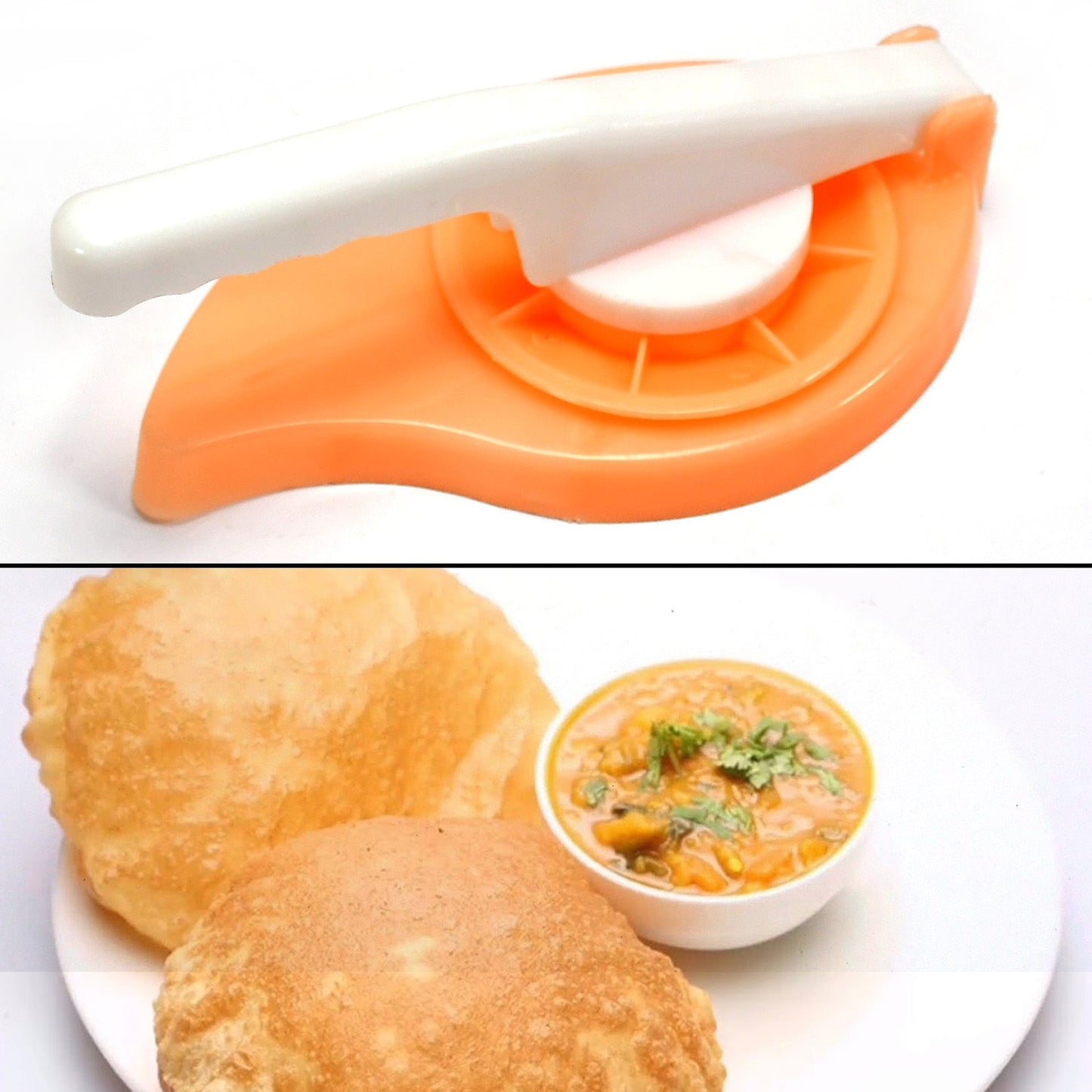 Puri Chapati Press Machine Plastic For Kitchen Use ( 1 pcs )