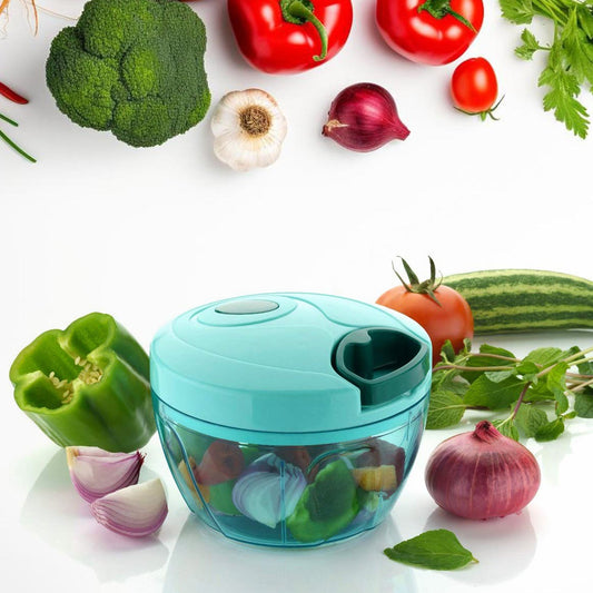 2549 manual food chopper compact powerful hand held vegetable chopper blender