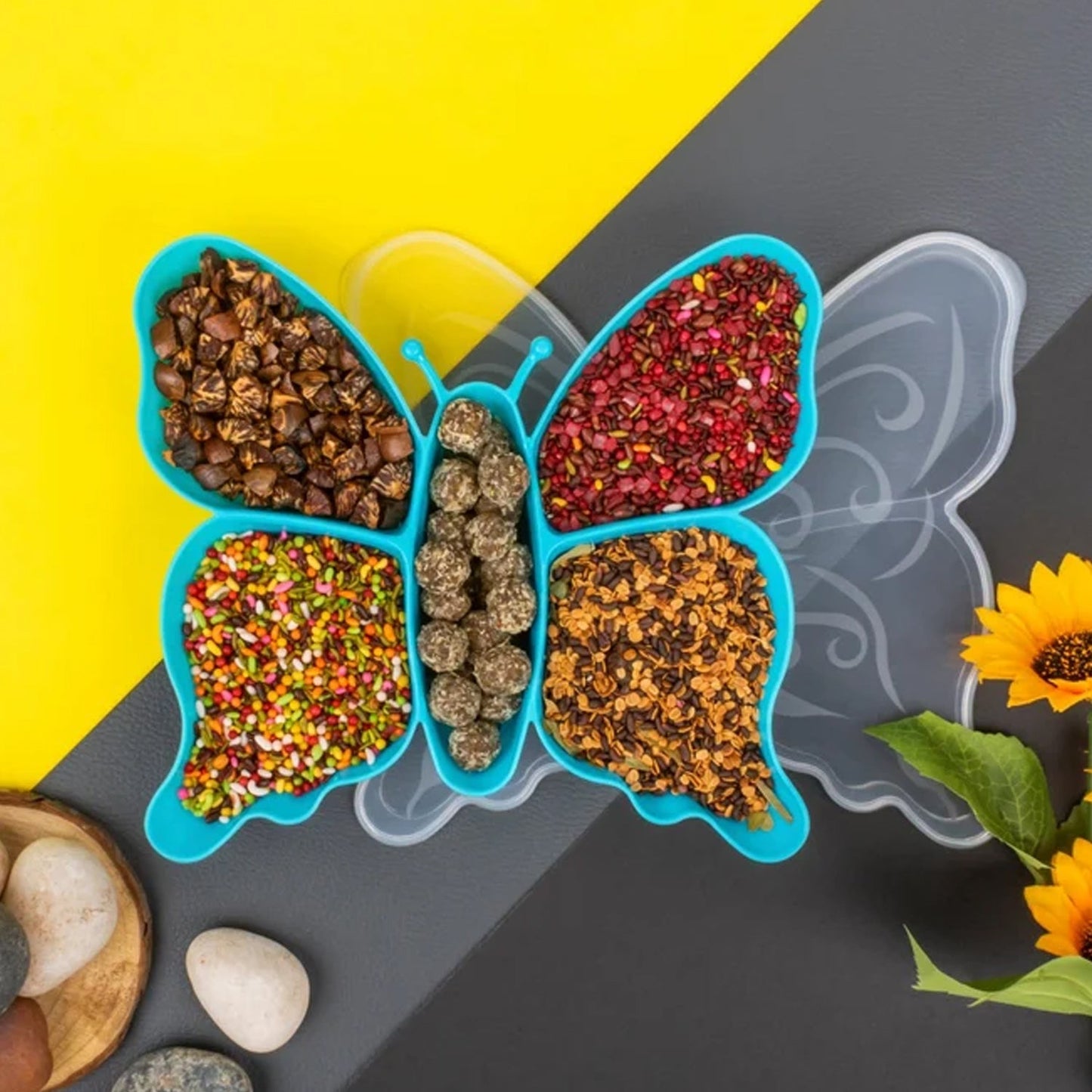 Multipurpose Butterfly Plastic Tray 