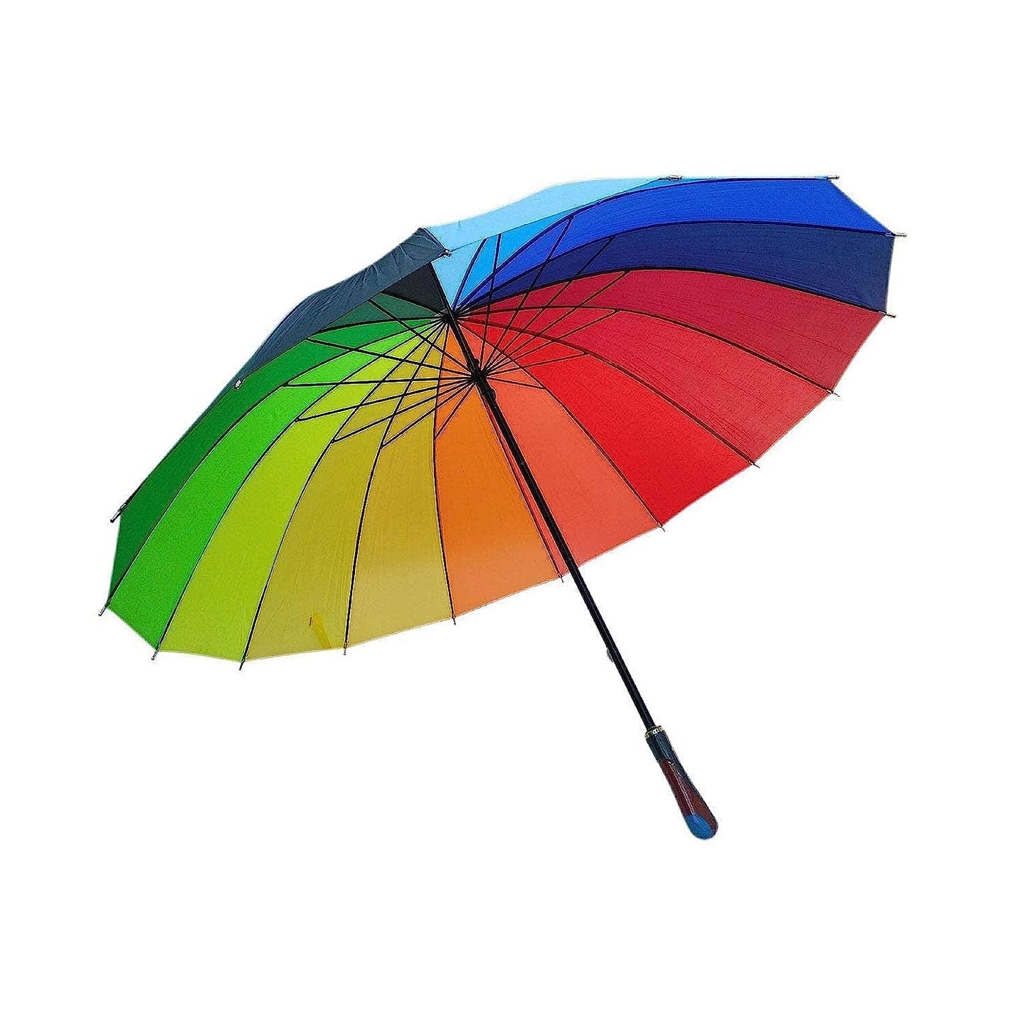 Rainbow Umbrella for Men & Women (Multicolor)