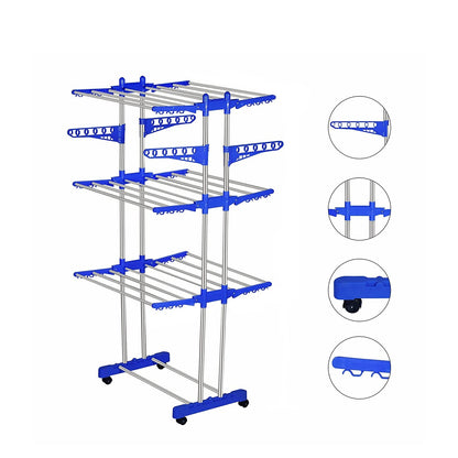 0733 Stainless Steel Cloth Drying Stand 