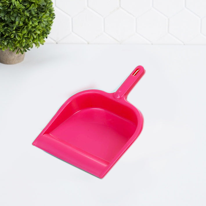 2351 Durable Lightweight Multi Surface Plastic Dustpan with Handle 