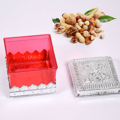 7129 RUBY DRYFRUIT STORAGE CONTAINER  ATTRACTIVE DESIGN BOX FOR HOME , GIFTING & KITCHEN USE 