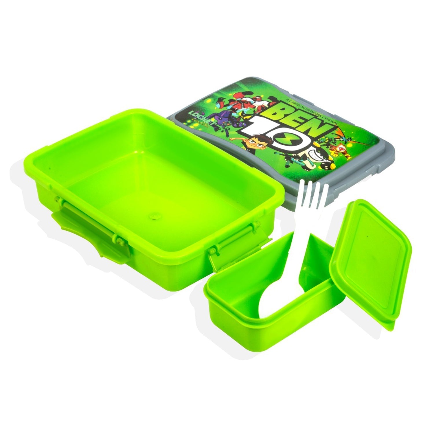 5318 Locket Lunch Box Plastic High Quality Box For Kids School Customized Plastic Lunch Box for Girls & Boy 