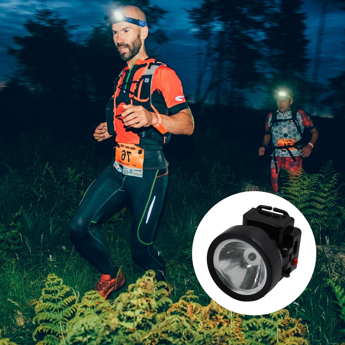 HEAD LAMP 1 LED LONG RANGE RECHARGEABLE HEADLAMP ADJUSTMENT LAMP USE FOR FARMERS, FISHING, CAMPING, HIKING, TREKKING, CYCLING