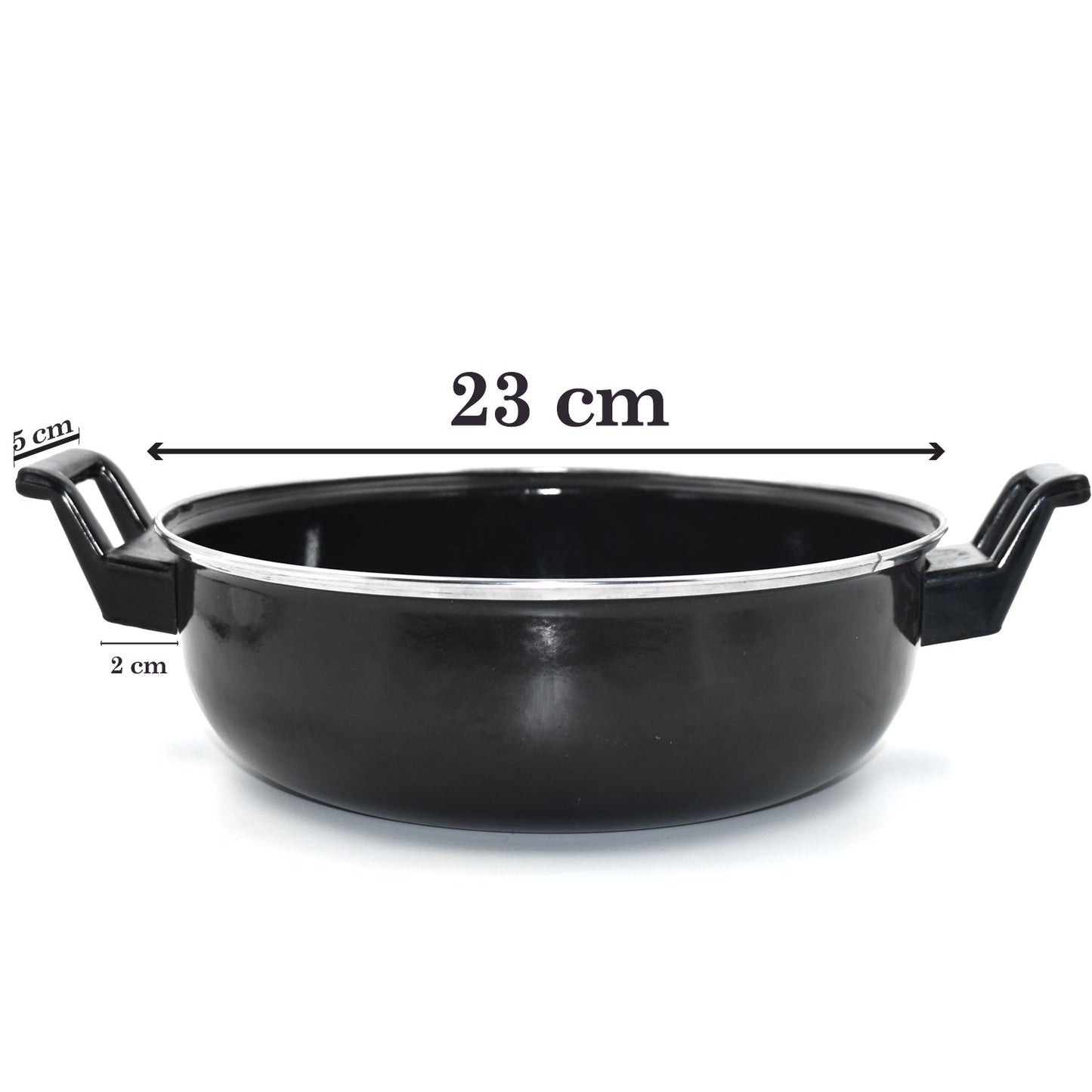 2525 Induction Base Hard Anodized Kadhai Nonstick 