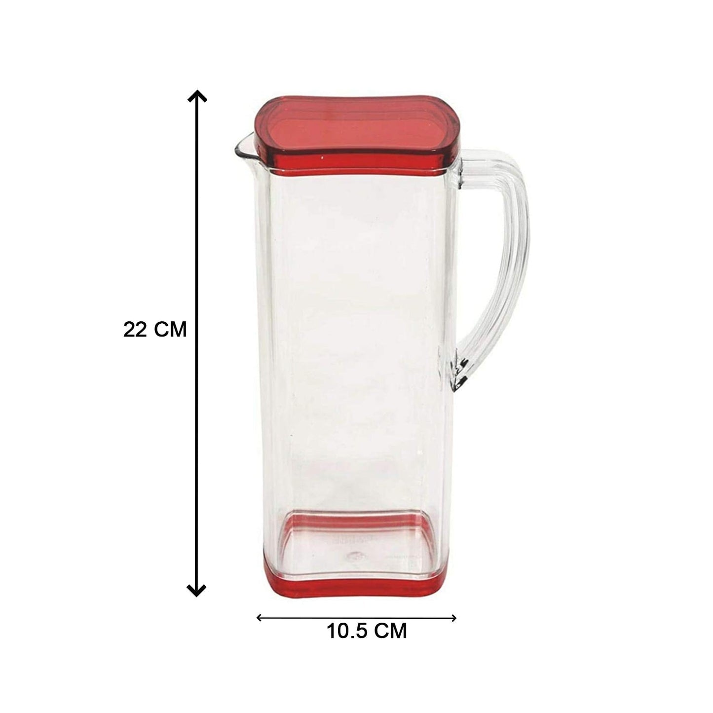 2789 2000Ml Square Jug For Carrying Water And Types Of Juices And Beverages And All. 