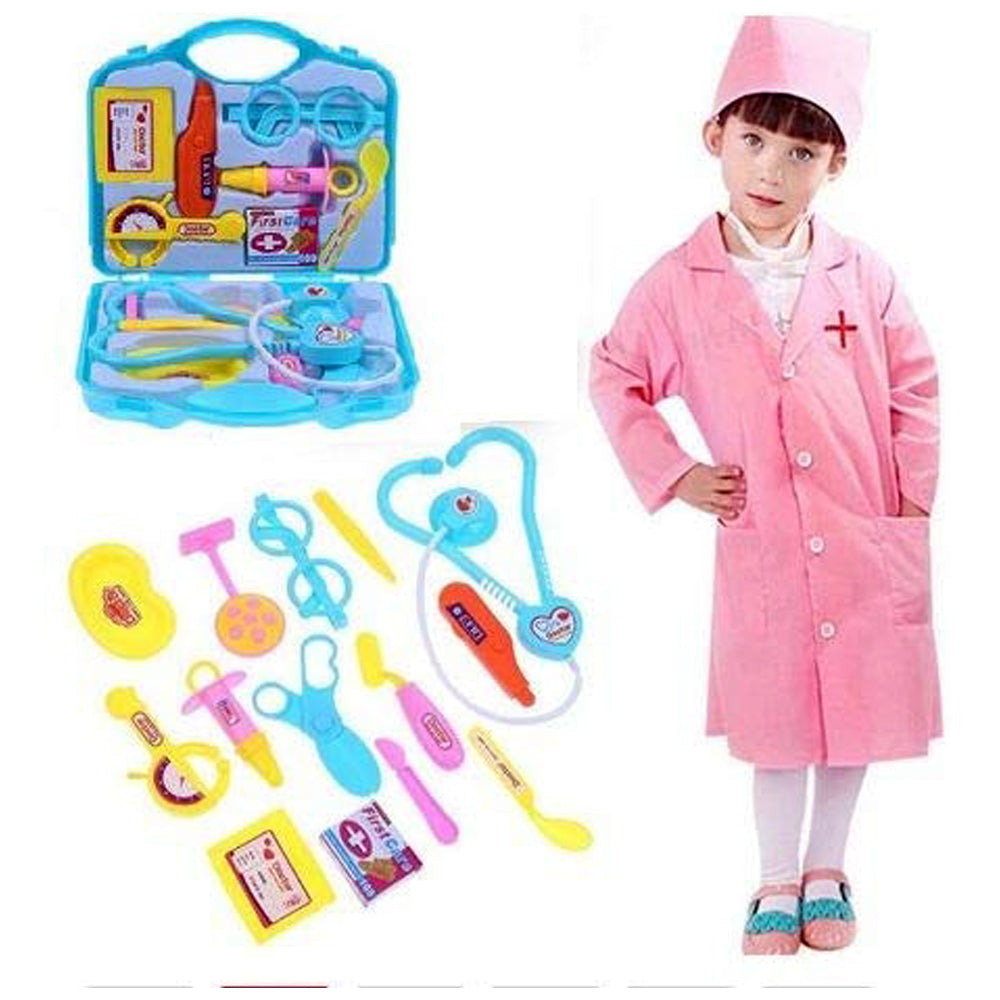 1903 Kids Doctor Set Toy Game Kit for Boys and Girls Collection (Multicolour) 