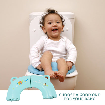 Portable Baby / Kids Toilet Seat Foldable Potty Seat (1 Pc)