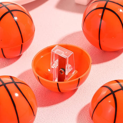 Round Basketball Shaped Pencil Sharpener (1 Pc)