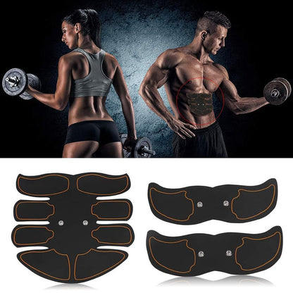 Abdominal Fitness Massager, Muscle Stimulator, Portable Fitness Wireless Abs Trainer EMS Muscle Stimulator Training Device, Sporting Goods | Fitness, Running & Yoga | Fitness Equipment & Gear | Abdominal Exercisers for Men and Women