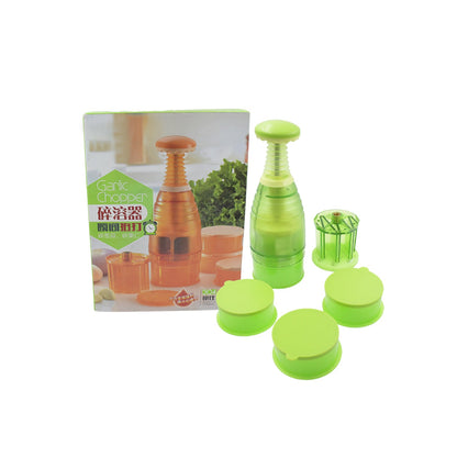 Food Chopper, Easy to Clean Manual Hand Chopper Dicer, Slap Press Chopper Mincer for Vegetables Onions Garlic Nuts Salads