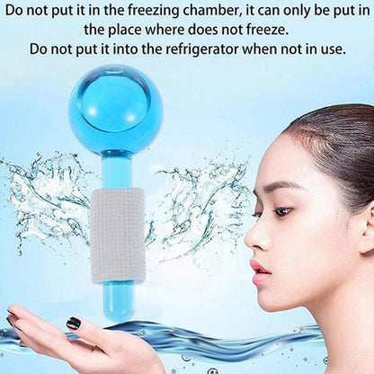 6200 Facial Massage Ice Ball Face Massager Ball Ice Face Roller Crystal Eyes Massager 