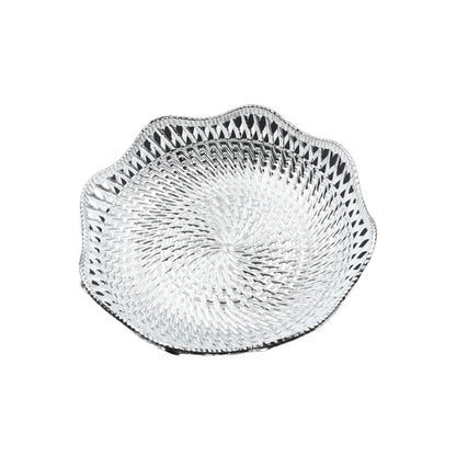 Round Serving Tray, Traditional Serving Tray, Multipurpose Serving Tray, Decorative Serving Platters, Mukhwas Serving Tray (1 Pc)