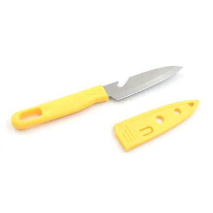 Stainless Steel Knife For Kitchen Use, Knife Set, Knife & Non-Slip Handle With Blade Cover Knife, Fruit, Vegetable,Knife Set (1 Pc)