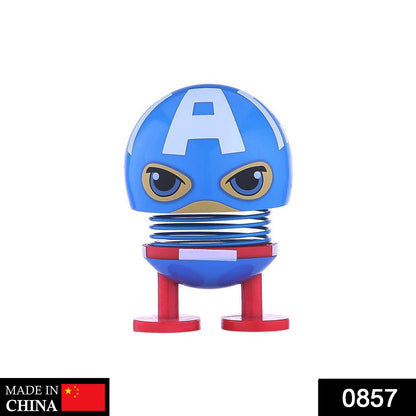 0857 Superhero figure Spring doll 