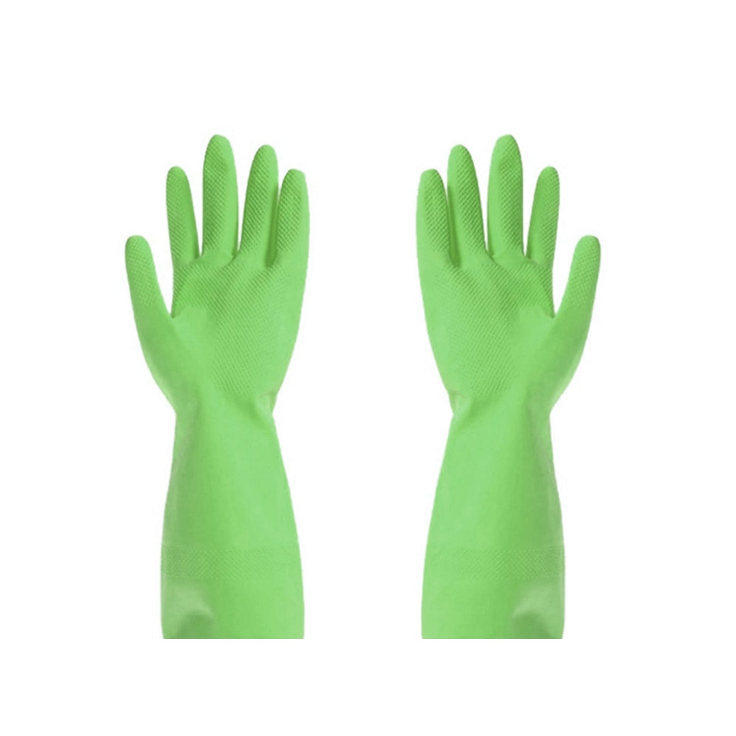 0653 Multipurpose cleaning rubber hand gloves (green) 1 PC 