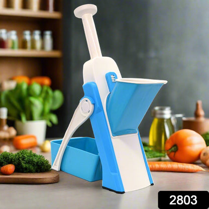 2803 Multi functional Time Saving Adjustable Hand Press Vegetables Chopper