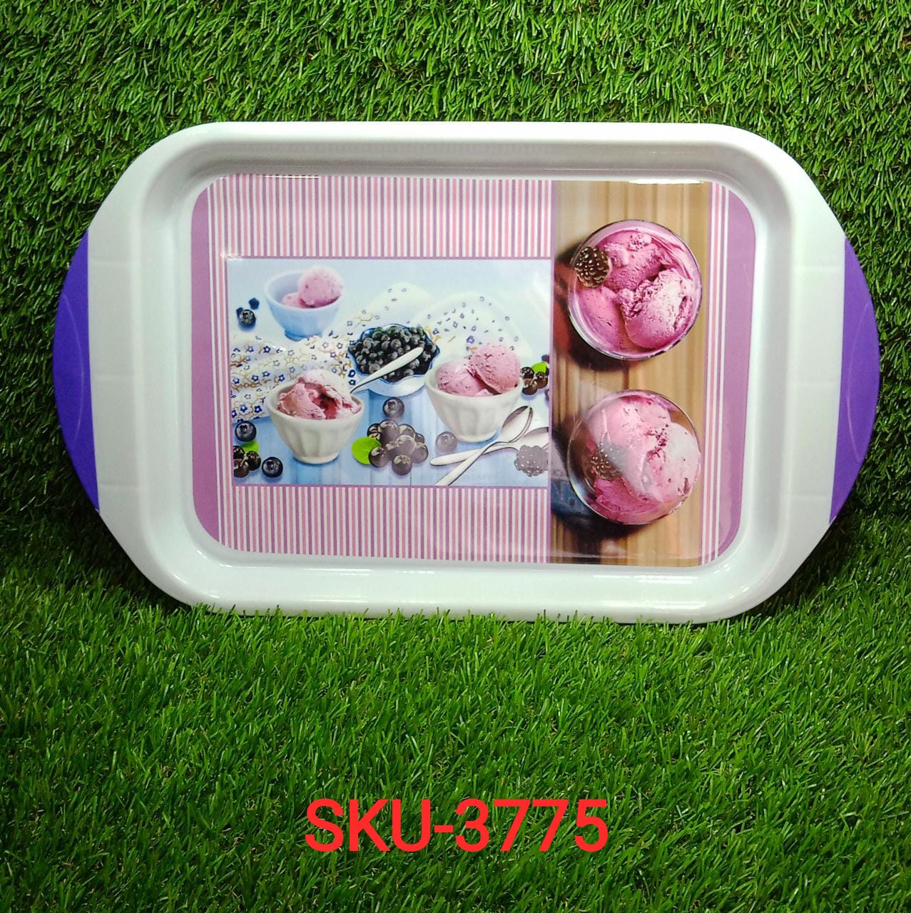 3775 Big Plastic Tray for Kitchen and General Purpose 