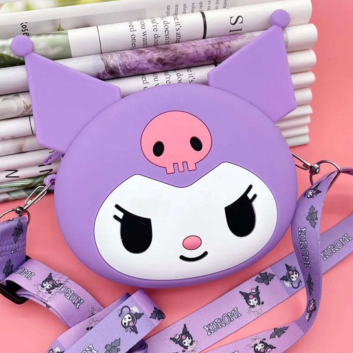 Cute Cartoon Girls' Backpack, Shoulder Bag /  Purse, Portable, Mini Silicone Handbag Girls, Children's Bag/Purse for Girls Women, Gift Girls Bag Accessories (1 Pc Mix Color )