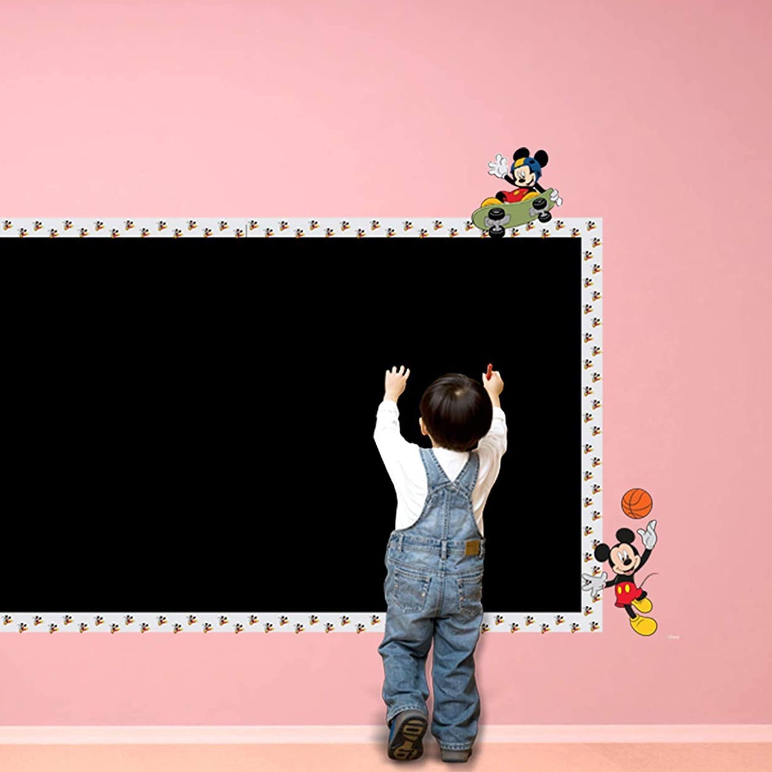 4038 Blackboard Erasable Wall Sticker Chalkboard Sticker Removable Blackboard Wall Stickers Mural for Kids Room 