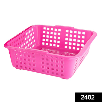 2482 Plastic Medium Size Cane Fruit Baskets 