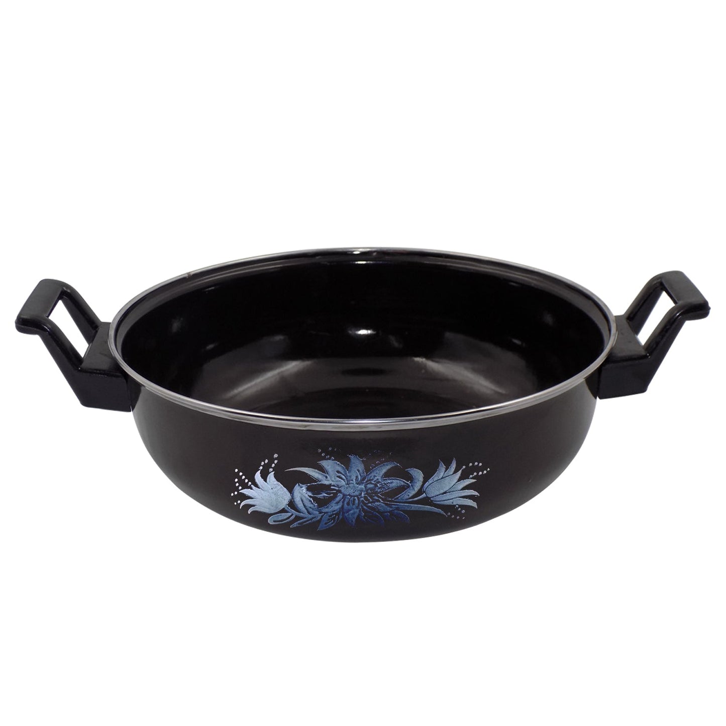 2521 Traditional Small Cast Iron Kadai 