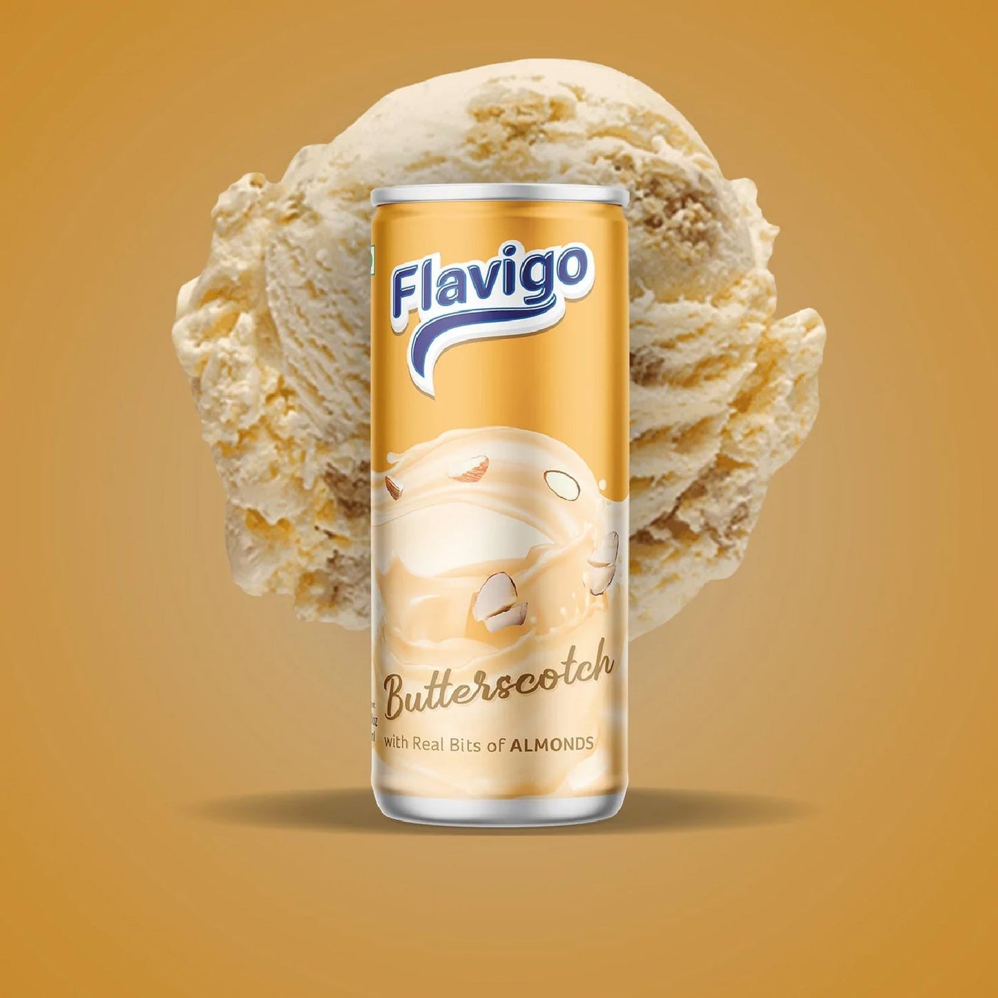 Flavigo Butter Scotch Ice Cream Milkshake (200Ml) | Ice cream shakes