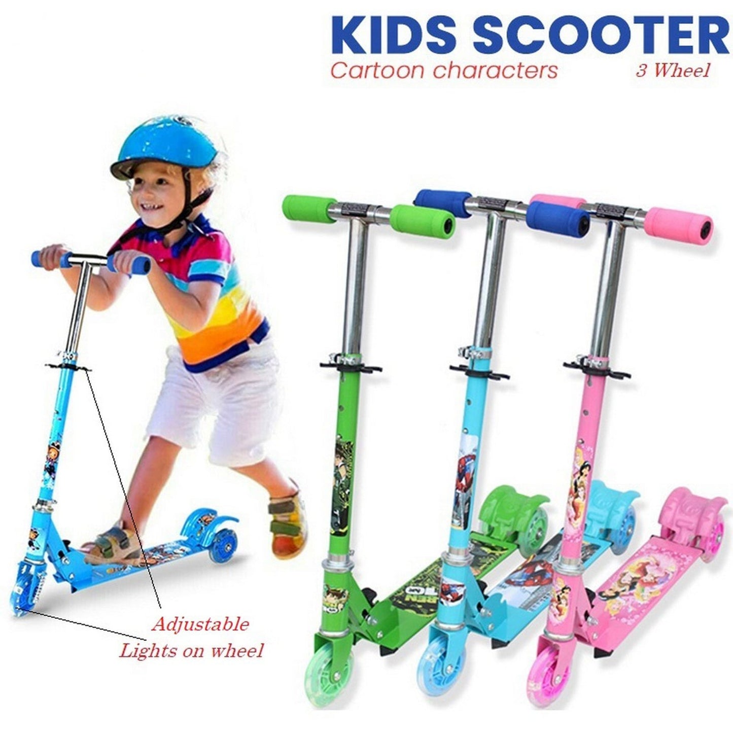 8069 Kids Scooter and cycle for kids for playing and enjoying purposes. 