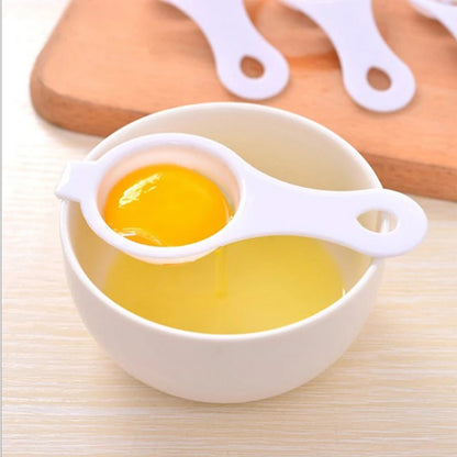 Egg Yolk Separator, Egg White Yolk Filter Separator, Egg Strainer Spoon Filter Egg Divider