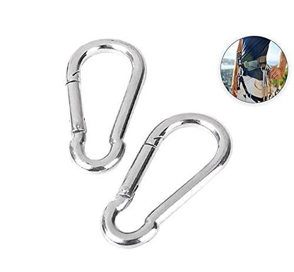 7536 Keychain Heavy Duty 304 Stainless Steel Swing Connector for Weightlifting Mountain Climbing Sport Gym Home Outdoor 