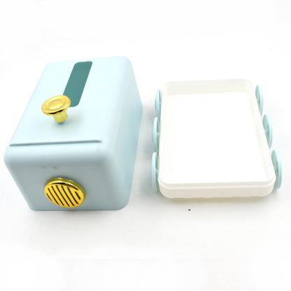 Tissue Paper Holder Unique Train Engine Tissue Storage Box Tissue Paper Holder Box | Tissue Holder Dispenser Organizer for Car Decor & Home Use