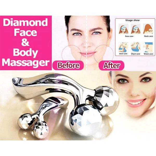 370 -3D Roller Face Massager 