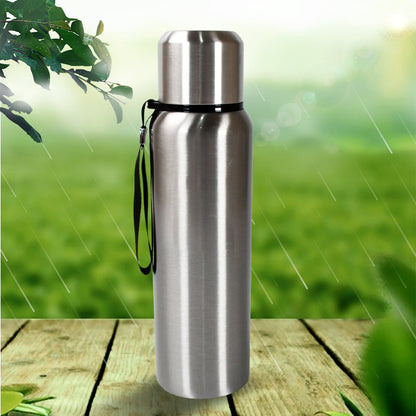 Stainless Steel Water Bottle, Fridge Water Bottle, Stainless Steel Water Bottle Leak Proof, Rust Proof, Cold & Hot Thermos steel Bottle| Leak Proof | Office Bottle | Gym | Home | Kitchen | Hiking | Trekking | Travel Bottle (800ML)