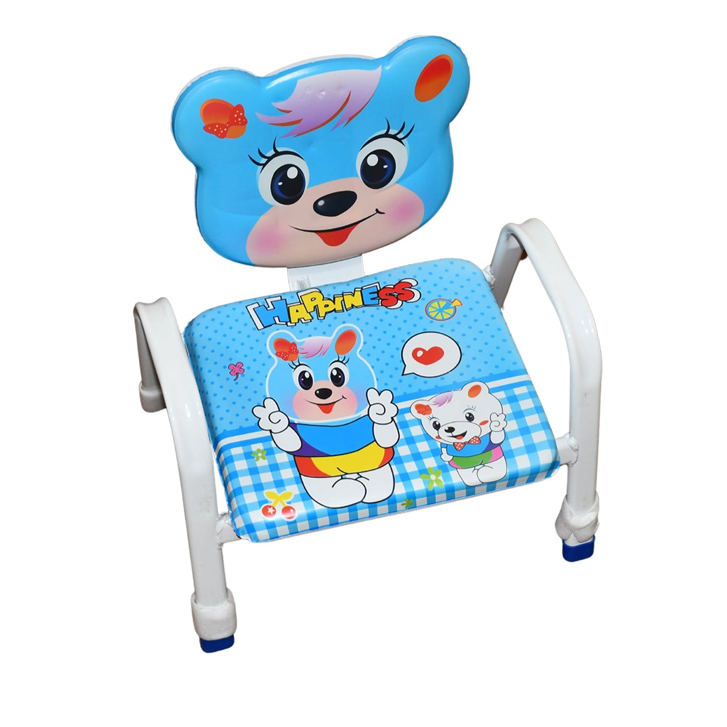 Cartoon Baby Chair Strong Steel Cushion & Comfortable Baby Chair High Quality Chair (1 Pc)