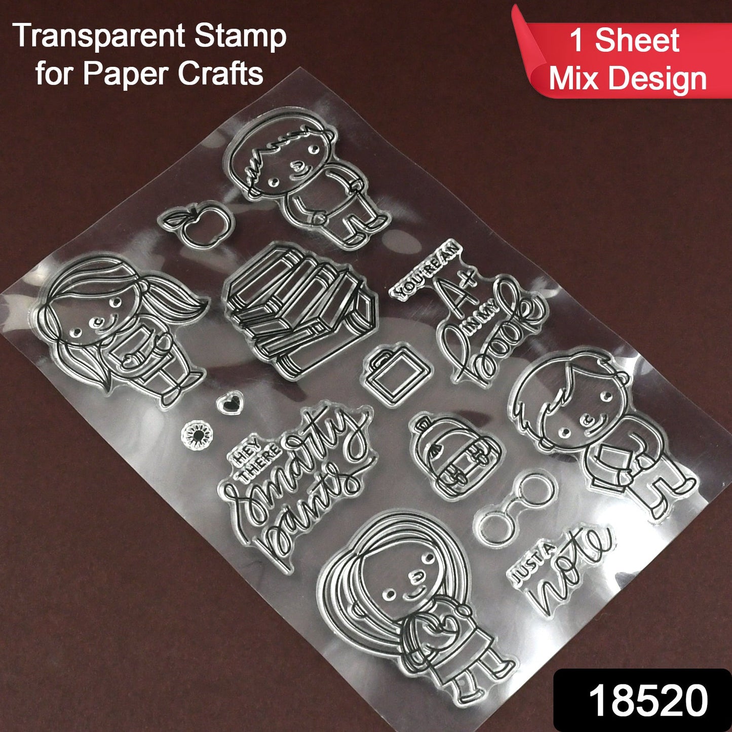 CraftyClear Stamp