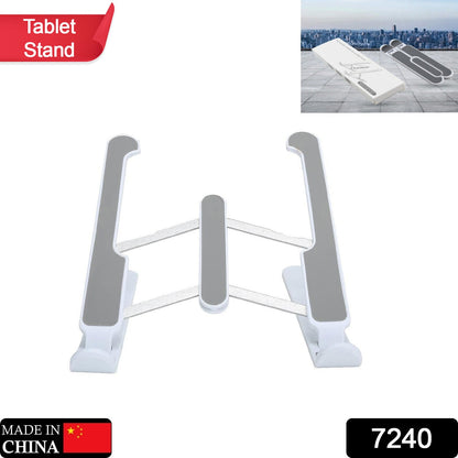 ADJUSTABLE TABLET STAND HOLDER WITH BUILT-IN FOLDABLE LEGS AND HIGH QUALITY FIBRE