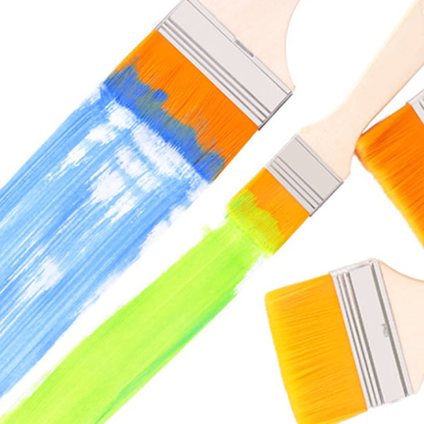 4667 Artistic Flat Painting Brush - Set of 5 