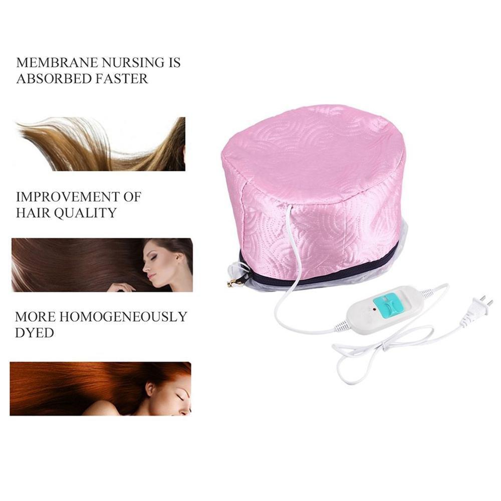 352 Thermal Head Spa Cap Treatment with Beauty Steamer Nourishing Heating Cap 