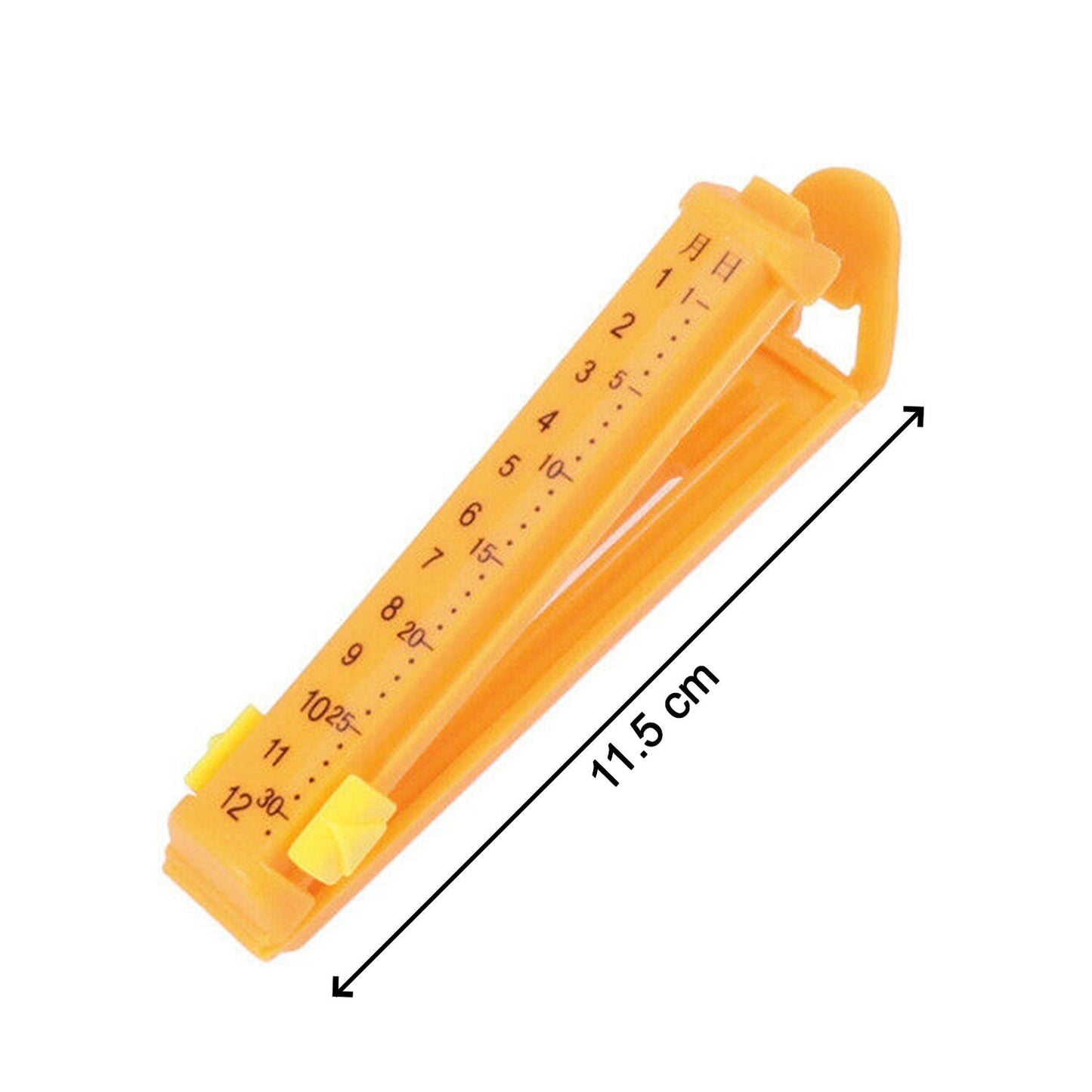 6309 4 Pc Food Sealing Clip used for sealing of packed food stuffs and items to prevent them from contamination. 