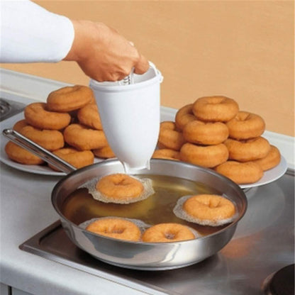 646 Mini Donut Maker Dispenser - Plastic Vada/Meduwada Maker 