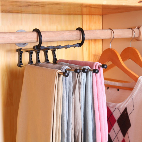 4660 Adjustable Trouser Pants Hanger Organizer 