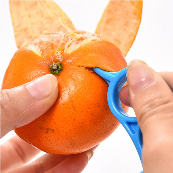 0187 Snail Barker Creative Ring-Shaped Ingenious Peeling Orange 